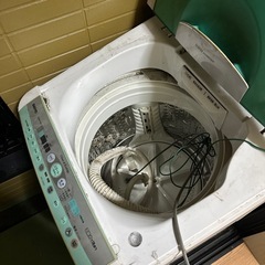 古い洗濯機【引っ越しのため早く無理
あげます】の画像