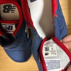 新品ニューバランス　キッズシューズ　　15㎝ の画像