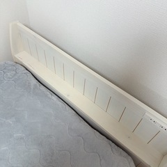 ニトリシングルベッド➕ ポケットコイルマットレスの画像