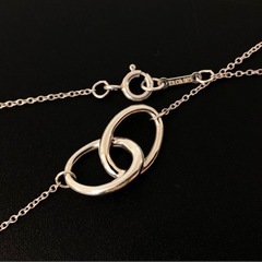 ティファニー エルサ・ペレッティ ダブルリング ネックレスの画像