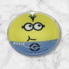 【美品未使用】ミニオン ガラス皿 ミニプレート 3枚セット イエロー 器 食器 ミニオンズの画像