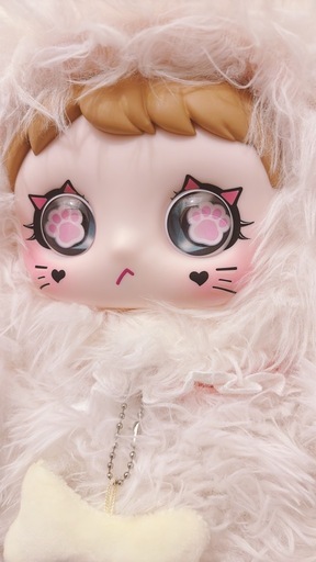 Yunni  ぬいぐるみ with you 600% 白　ピンク　羊　ベイビースリー　 LuckyDeerNay nommi