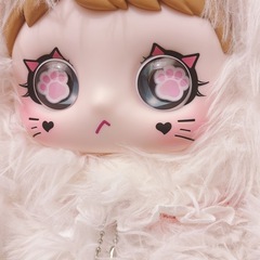 Yunni  ぬいぐるみ with you 600% 白　ピンク　羊　ベイビースリー　 LuckyDeerNay nommiの画像