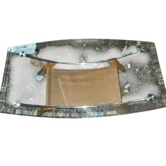 【ジ0319-16】美品ガラステーブル‼️引越しシーズンにより大特価‼️ガラステーブル オシャレ ローテーブルの画像