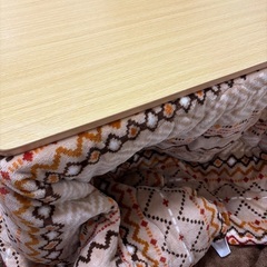 【無料】こたつテーブル　こたつ布団の画像