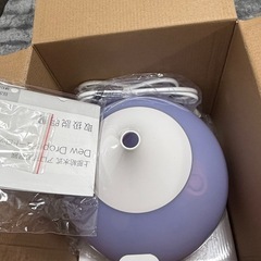 新品未使用dew drop アロマデュフューザー 加湿器の画像
