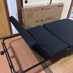 折りたたみ式シングルベッドの画像