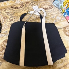ノベルティ 非売品 CHANEL シャネル トートバッグ キャンバスバッグ ブラックの画像