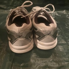 アシックスASICSランニングシューズTJG138グレー&ブラック　27センチの画像