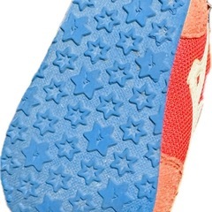 MIZUNOランバード　ベビースニーカー　レッド 12cm  の画像