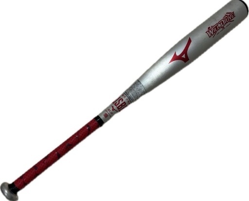 MIZUNO 軟式用野球 バット 軟式用金属製 ウィルドライブ レッド 84cm