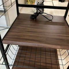 レンジラック　　キッチンラックの画像