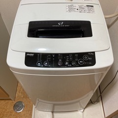 Haier洗濯機 4.2kg ※3/21希望の画像