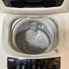 Haier洗濯機 4.2kg ※3/21希望の画像