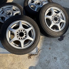 アルミホイール155/65 R13タヤーの画像