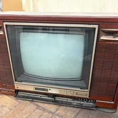 昔のテレビの画像