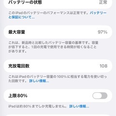 【バッテリ97%】iPad Air 11インチ M2＋Apple Pencilの画像