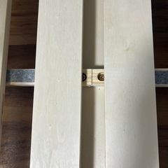 ニトリすのこベットとベット
下収納の画像