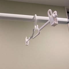 プラスチックハンガー15本　の画像