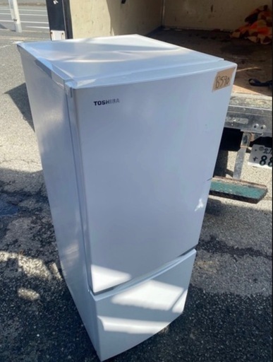 NO B590?福岡市内配送設置無料✨?GR-R15BS-W 冷蔵庫 BSシリーズ セミマットホワイト [153L /2ドア /右開き