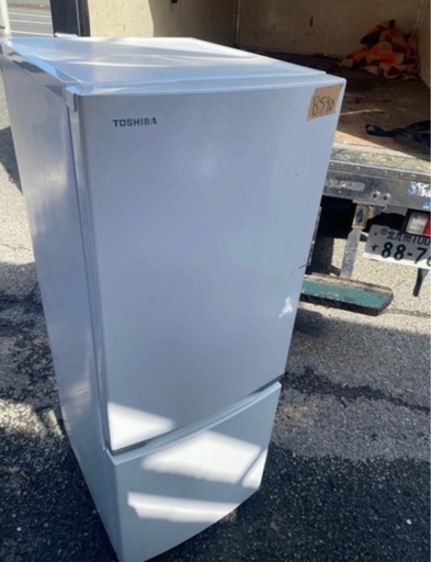 NO B590?福岡市内配送設置無料✨?GR-R15BS-W 冷蔵庫 BSシリーズ セミマットホワイト [153L /2ドア /右開き