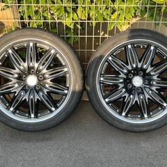 【美品格安】WORK ラスターレ 20インチ NITTO ワーク ハリアーの画像