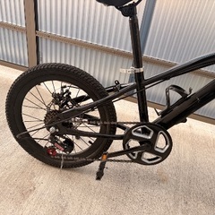 18インチ　子供　自転車　ディスクブレーキ、変速付の画像