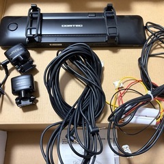 コムテック ZDR038 デジタルインナーミラー ドライブレコーダー ミラー型 前後カメラ ドラレコの画像