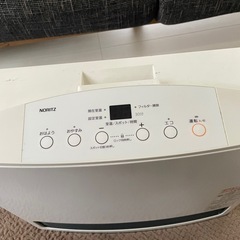 【値下げ】ガスファンヒーター ノーリツ 都市ガス用　　ガスコード付の画像