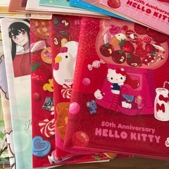 キャラクター　クリアファイル　24枚の画像