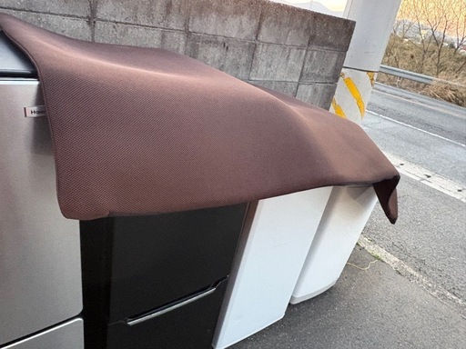  折りたたみベッド ブラウン