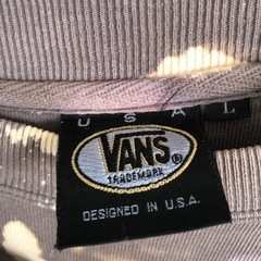 古着 珍品 VANS タイダイスウェット サイズL ヴァンズの画像