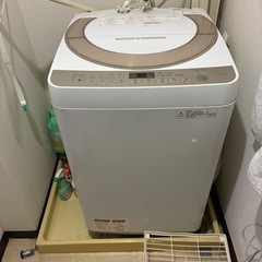 SHARP 洗濯機　ES-KS70Sの画像