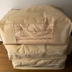 【美品】来客用 布団セット 1回使用 すぐ使えますの画像