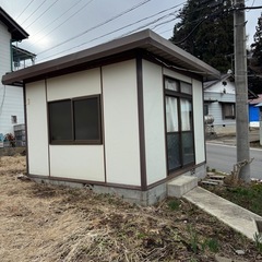 プレハブ小屋　　八畳の画像