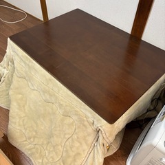 こたつ、布団付き（購入者確定済み）の画像