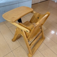 キッズチェア　離乳食始まった子にの画像