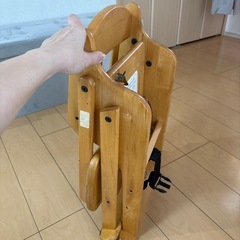 キッズチェア　離乳食始まった子にの画像