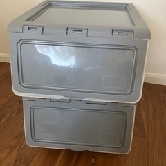 ダイソー収納ケース2つの画像