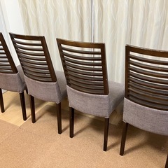 ダイニングチェア4脚セットの画像