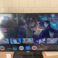 【受付終了/Hisense製】55型 液晶テレビ＋テレビ台セット【4/8-9の引取希望】の画像