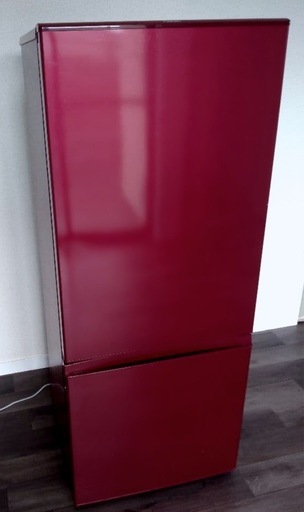 (送料無料) 2021年 極美品 184L 冷蔵庫 霜取り不要 ガラストレイ LED庫内ランプ 低温フリーケース ⑤
