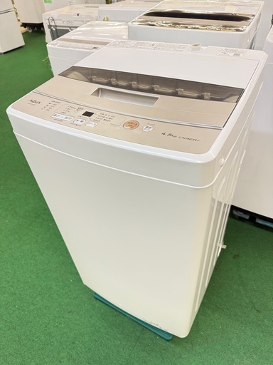 【高年式】2021年式 4.5kg AQUA 洗濯機 AQW-S45J