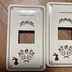 コンセントカバー  スイッチカバーの画像
