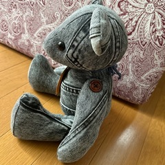 ハンドメイドのテディベアの画像