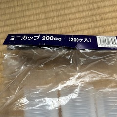ミニカップ200ccの画像