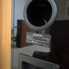DENON デノンスピーカー　SC-T33SG SC-C33SGの画像