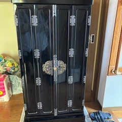 仏壇 浄土真宗のため魂抜きは行っていませんの画像