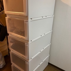 衣装ケースまとめて 本日中にお取引可能なら1000円での画像