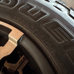 デリカd5  に使用！　mkw   ブリヂストンデューラーMTの画像